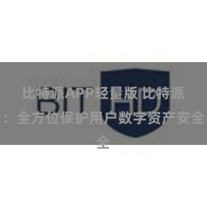 比特派APP轻量版 比特派：全方位保护用户数字资产安全