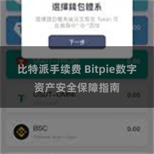 比特派手续费 Bitpie数字资产安全保障指南