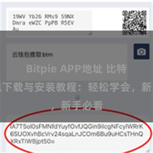 Bitpie APP地址 比特派钱包下载与安装教程：轻松学会，新手必看