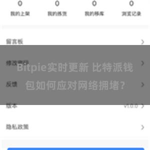 Bitpie实时更新 比特派钱包如何应对网络拥堵？