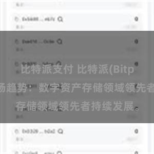 比特派支付 比特派(Bitpie)钱包市场趋势：数字资产存储领域领先者持续发展。