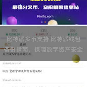 比特派多币支持 比特派钱包备份指南，保障数字资产安全