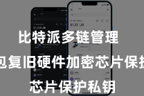 比特派多链管理  该钱包复旧硬件加密芯片保护私钥