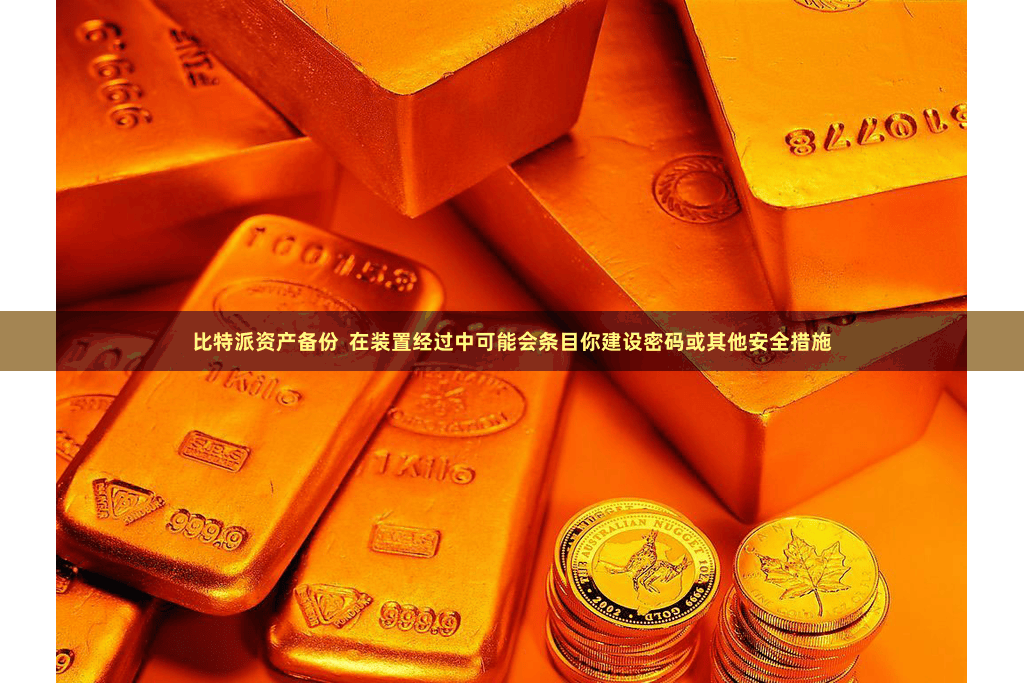 比特派资产备份  在装置经过中可能会条目你建设密码或其他安全措施